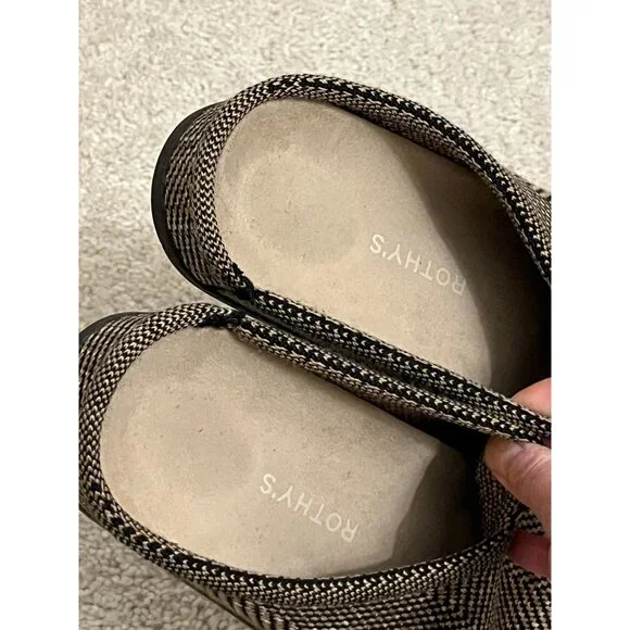 Rothy's Casual Clogs in Spiced Herringbone Size 9 Worn Once EUC - Picture 9 of 10